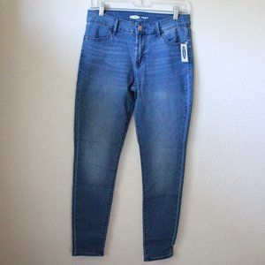 *SALE! 2/$22 or 3/$30* NWT Old Navy Super Skinny Jeans Dark-Med Wash Mid-Rise